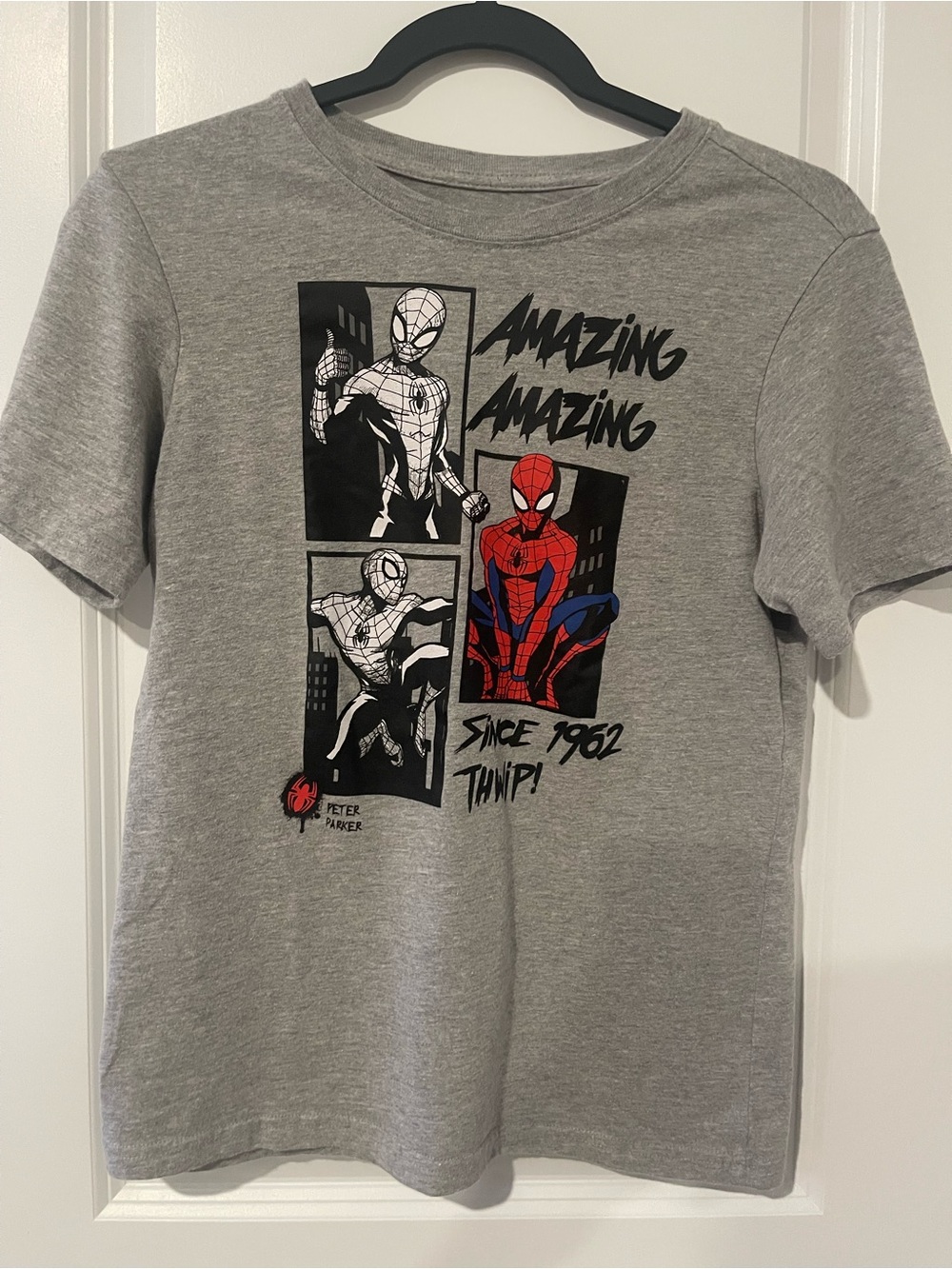 Marvel Gray Spider-Man Graphic Tee